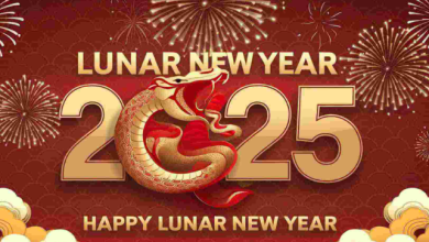 Happy lunar new year 2025 cute